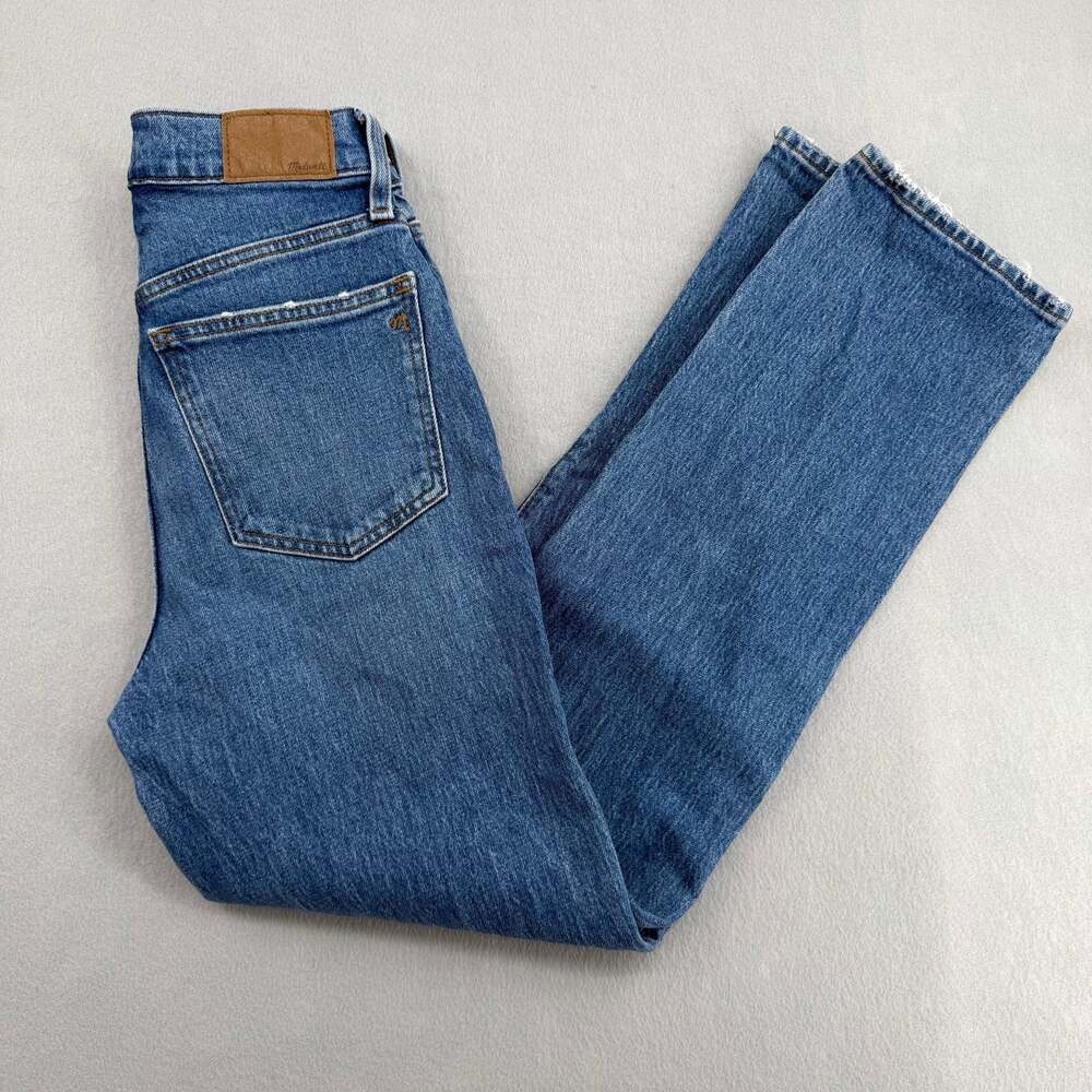 Madewell The Perfect Vintage Straight Jeans Size 25
